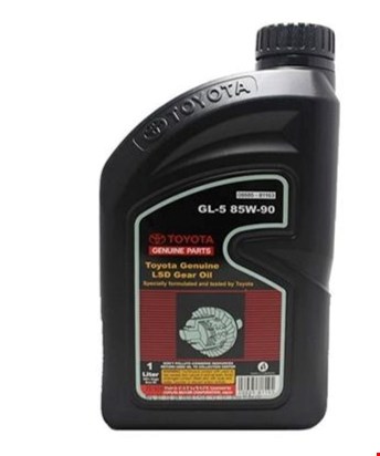 روغن دیفرانسیال تویوتا لکسوس 85W-90 گالن 1 لیتری برند شرکتی تویوتا جنیون